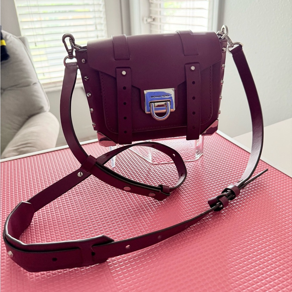 Michael Kors Burgundy Crossbody Bag